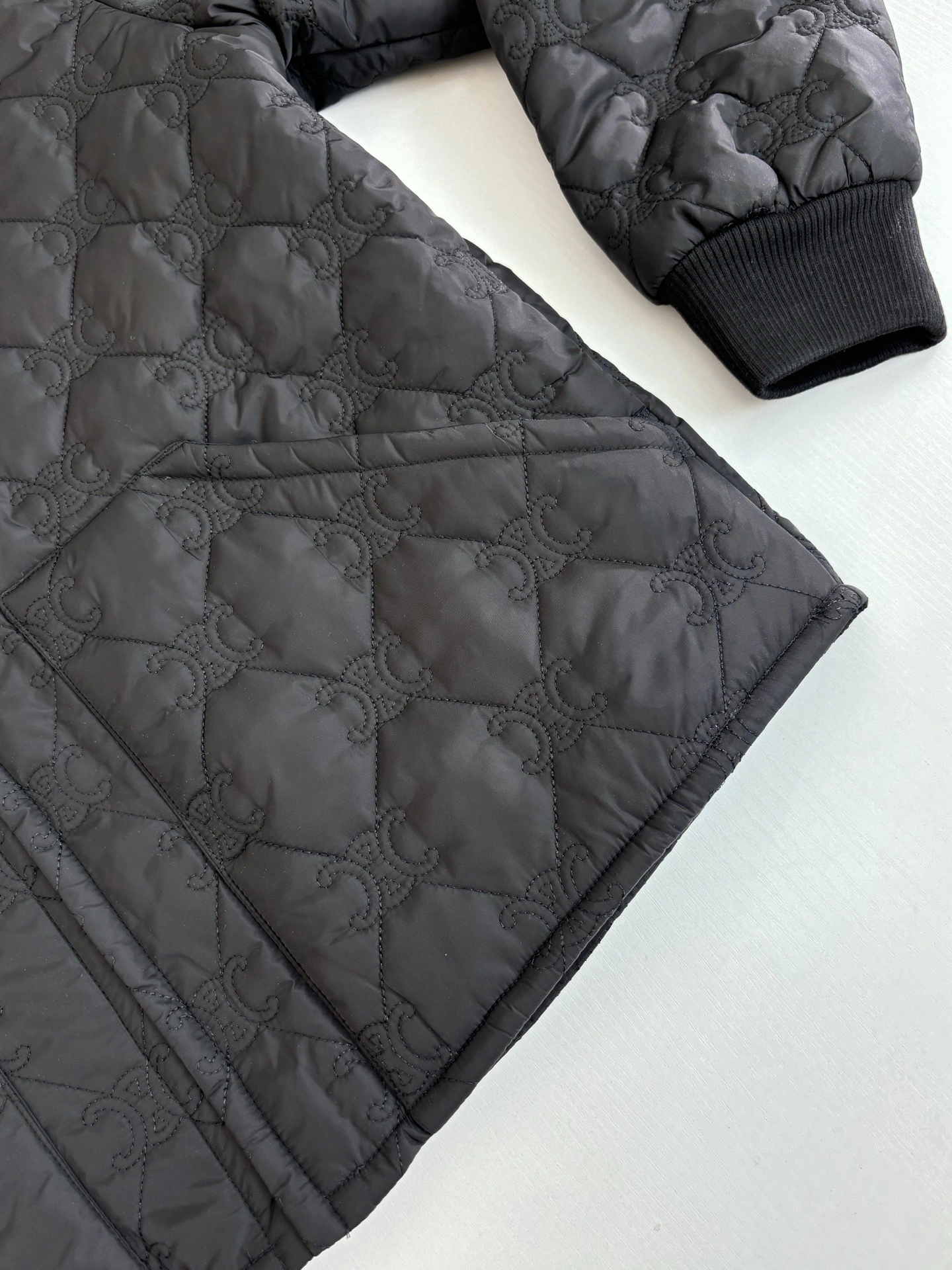 wg.luxury-- 358i95 embroidery Cotton Down jacket item:E-F363I2331H
